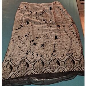 Women's Plus Working Classics Design Gray Skirt 18/20